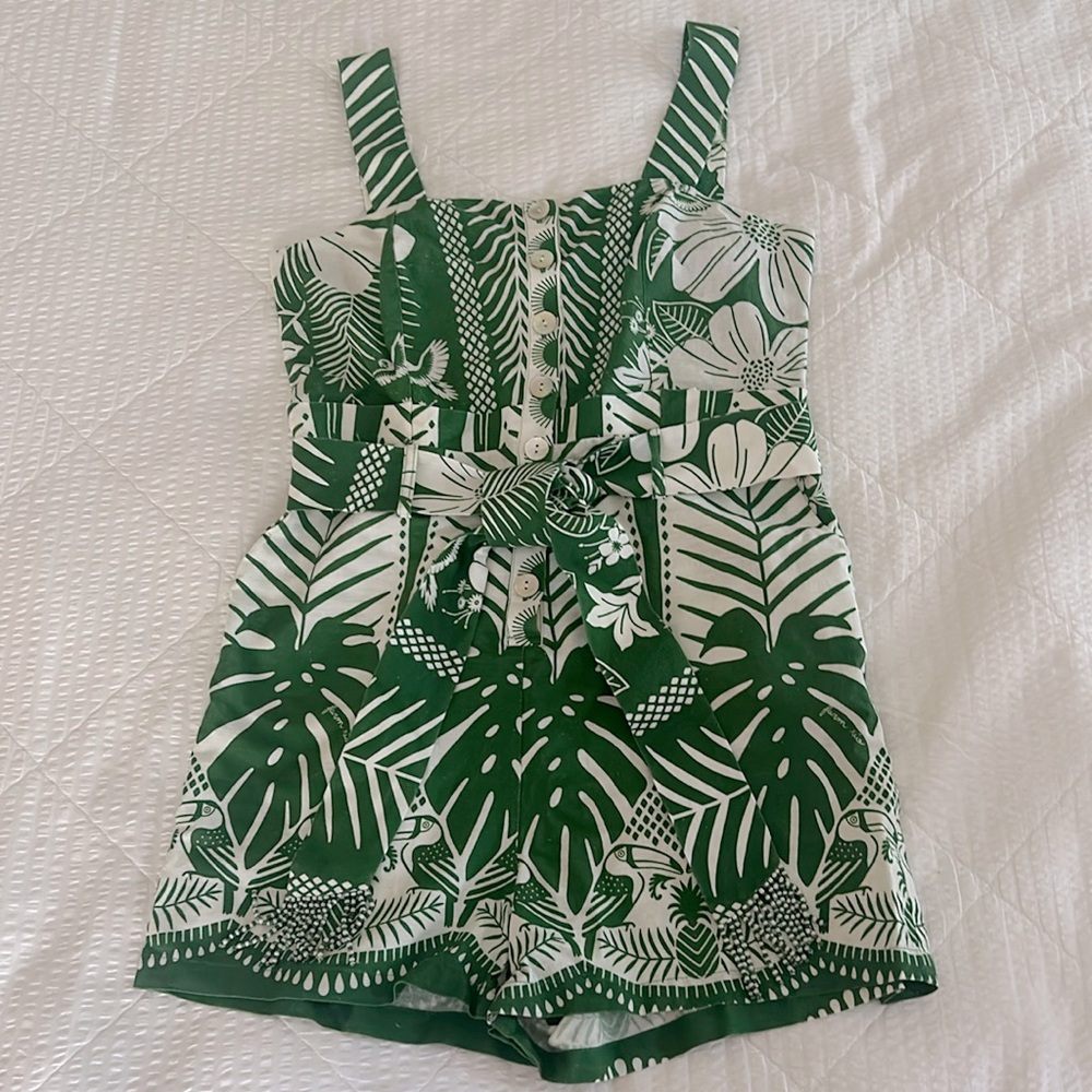 Off-White Macaw Elegance Romper